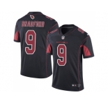 Youth Nike Arizona Cardinals #9 Sam Bradford Black Stitched NFL Limited Rush Jersey