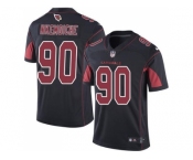 Youth Nike Arizona Cardinals #90 Robert Nkemdiche Black Stitched NFL Limited Rush Jersey