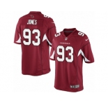 Youth Nike Arizona Cardinals #93 Jarvis Jones Limited Red Team Color NFL Jersey