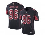 Youth Nike Arizona Cardinals #96 Kareem Martin Limited Black Rush NFL Jersey