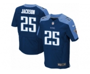 Men's Nike Tennessee Titans #25 Adoree' Jackson Elite Navy Blue Alternate NFL Jersey