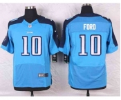 nike nfl jerseys tennessee titans #10 ford lt.blue[Elite][ford]