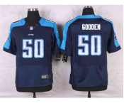 nike nfl jerseys tennessee titans #50 gooden blue[Elite]