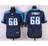 nike nfl jerseys tennessee titans #68 stingily blue[Elite]
