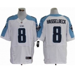 nike nfl jerseys tennessee titans #8 matt hasselbeck white[elite]
