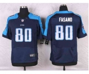 nike nfl jerseys tennessee titans #80 fasano blue[Elite]