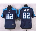 nike nfl jerseys tennessee titans #82 walker blue[Elite]