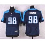 nike nfl jerseys tennessee titans #98 orakpo blue[Elite]