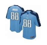 Men's Nike Tennessee Titans #88 Jace Amaro Game Light Blue Team Color NFL Jersey