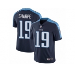 Men's Nike Tennessee Titans #19 Tajae Sharpe Vapor Untouchable Limited Navy Blue Alternate NFL Jersey