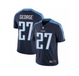Men's Nike Tennessee Titans #27 Eddie George Vapor Untouchable Limited Navy Blue Alternate NFL Jersey