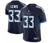 Men's Nike Tennessee Titans #33 Dion Lewis Navy Blue Team Color Vapor Untouchable Limited Player NFL Jersey