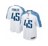 Men's Nike Tennessee Titans #45 Jalston Fowler Limited White NFL Jersey