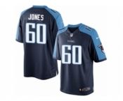 Men's Nike Tennessee Titans #60 Ben Jones Limited Navy Blue Alternate NFL Jersey