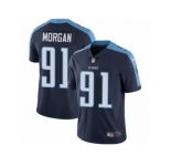 Men's Nike Tennessee Titans #91 Derrick Morgan Vapor Untouchable Limited Navy Blue Alternate NFL Jersey