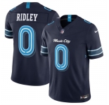 Men's Tennessee Titans #0 Calvin Ridley Navy 2026 F.U.S.E. 'Music City' Rivalries Collection Limited Football Stitched Jersey