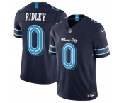 Men's Tennessee Titans #0 Calvin Ridley Navy 2026 F.U.S.E. 'Music City' Rivalries Collection Limited Football Stitched Jersey