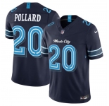 Men's Tennessee Titans #20 Tony Pollard Navy 2026 F.U.S.E. 'Music City' Rivalries Collection Limited Football Stitched Jersey