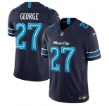 Men's Tennessee Titans #27 Eddie George Navy 2026 F.U.S.E. 'Music City' Rivalries Collection Limited Football Stitched Jersey