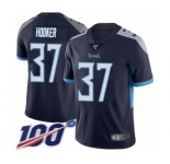 Men's Tennessee Titans #37 Amani Hooker Navy Blue Team Color Vapor Untouchable Limited Player 100th Season Football Jersey