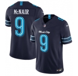 Men's Tennessee Titans #9 Steve McNair Navy 2026 F.U.S.E. 'Music City' Rivalries Collection Limited Football Stitched Jersey