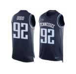 Nike Tennessee Titans #92 Kevin Dodd Navy Blue Alternate Men Stitched NFL Limited Tank Top Jersey