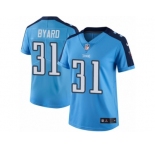 Women Nike Tennessee Titans #31 Kevin Byard Limited Light Blue Rush Vapor Untouchable NFL Jersey