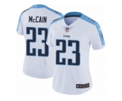 Women's Nike Tennessee Titans #23 Brice McCain Limited White NFL Jersey