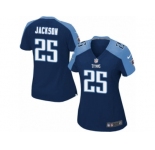 Women's Nike Tennessee Titans #25 Adoree' Jackson Limited Navy Blue Alternate NFL Jersey