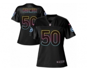 Women's Nike Tennessee Titans #50 Nate Palmer Game Black Fashion NFL Jersey