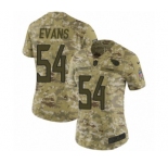 Women's Nike Tennessee Titans #54 Rashaan Evans Limited Camo 2018 Salute to Service NFL Jersey