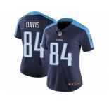 Women's Nike Tennessee Titans #84 Corey Davis Vapor Untouchable Limited Navy Blue Alternate NFL Jersey