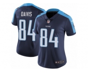 Women's Nike Tennessee Titans #84 Corey Davis Vapor Untouchable Limited Navy Blue Alternate NFL Jersey