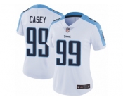 Women's Nike Tennessee Titans #99 Jurrell Casey Vapor Untouchable Limited White NFL Jersey
