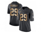 Youth Nike Tennessee Titans #29 DeMarco Murray Limited Black Gold Salute to Service NFL Jersey