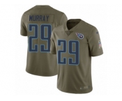 Youth Nike Tennessee Titans #29 DeMarco Murray Limited Olive 2017 Salute to Service NFL Jersey