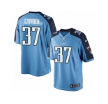 Youth Nike Tennessee Titans #37 Johnathan Cyprien Limited Light Blue Team Color NFL Jersey