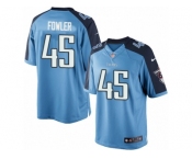 Youth Nike Tennessee Titans #45 Jalston Fowler Limited Light Blue Team Color NFL Jersey