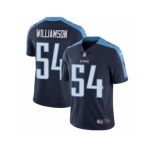 Youth Nike Tennessee Titans #54 Avery Williamson Vapor Untouchable Limited Navy Blue Alternate NFL Jersey