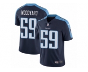 Youth Nike Tennessee Titans #59 Wesley Woodyard Vapor Untouchable Limited Navy Blue Alternate NFL Jersey