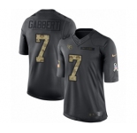 Youth Nike Tennessee Titans #7 Blaine Gabbert Limited Black 2016 Salute to Service NFL Jersey