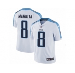 Youth Nike Tennessee Titans #8 Marcus Mariota Vapor Untouchable Limited White NFL Jersey