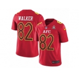 Youth Nike Tennessee Titans #82 Delanie Walker Limited Red 2017 Pro Bowl NFL Jersey