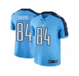 Youth Nike Tennessee Titans #84 Corey Davis Limited Light Blue Rush NFL Jersey