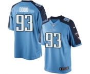 Youth Nike Tennessee Titans #93 Kevin Dodd Limited Light Blue Team Color NFL Jersey