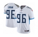 Youth Nike Tennessee Titans #96 Bennie Logan White Vapor Untouchable Limited Player NFL Jersey