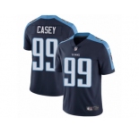 Youth Nike Tennessee Titans #99 Jurrell Casey Vapor Untouchable Limited Navy Blue Alternate NFL Jersey