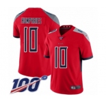 Youth Tennessee Titans #10 Adam Humphries Limited Red Inverted Legend 100th Season Football Jersey