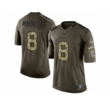 nike youth nfl jerseys tennessee titans #8 mariota army green[nike Limited Salute To Service][mariota]