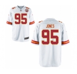 Men's Nike Kansas City Chiefs #95 Chris Jones Game White NFL Jersey